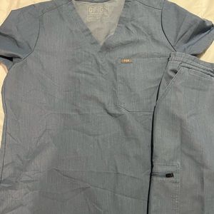 Light denim FIGS Caterina & Yola Pant (M)